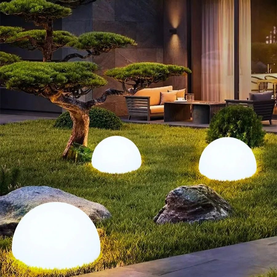 Solar Dome Light — 16-Color Dimmable LED with Remote, USB Backup, Dusk-to-Dawn, IP65
