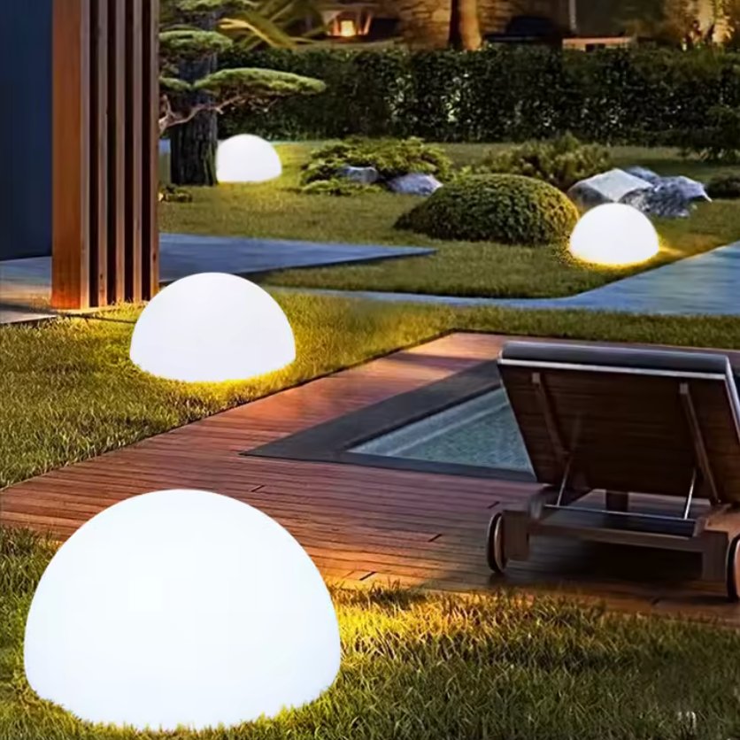 Solar Dome Light — 16-Color Dimmable LED with Remote, USB Backup, Dusk-to-Dawn, IP65