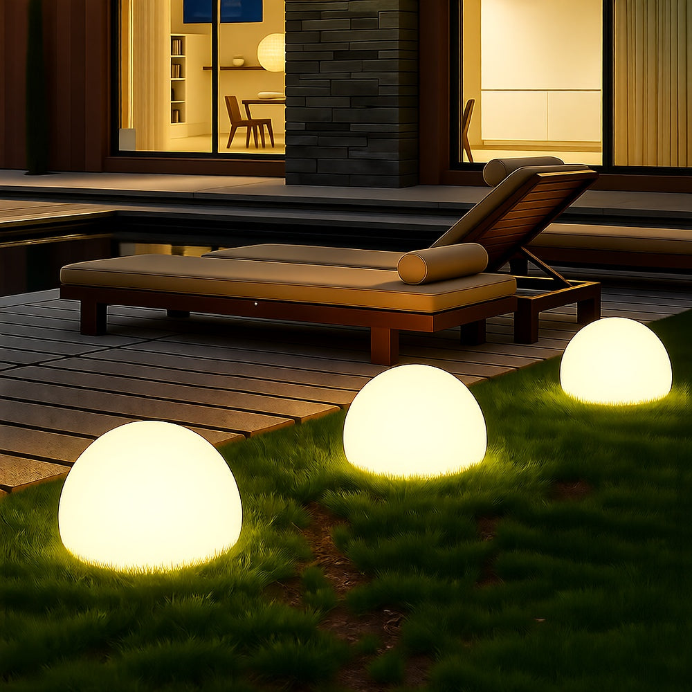 Solar Dome Light — 16-Color Dimmable LED with Remote, USB Backup, Dusk-to-Dawn, IP65
