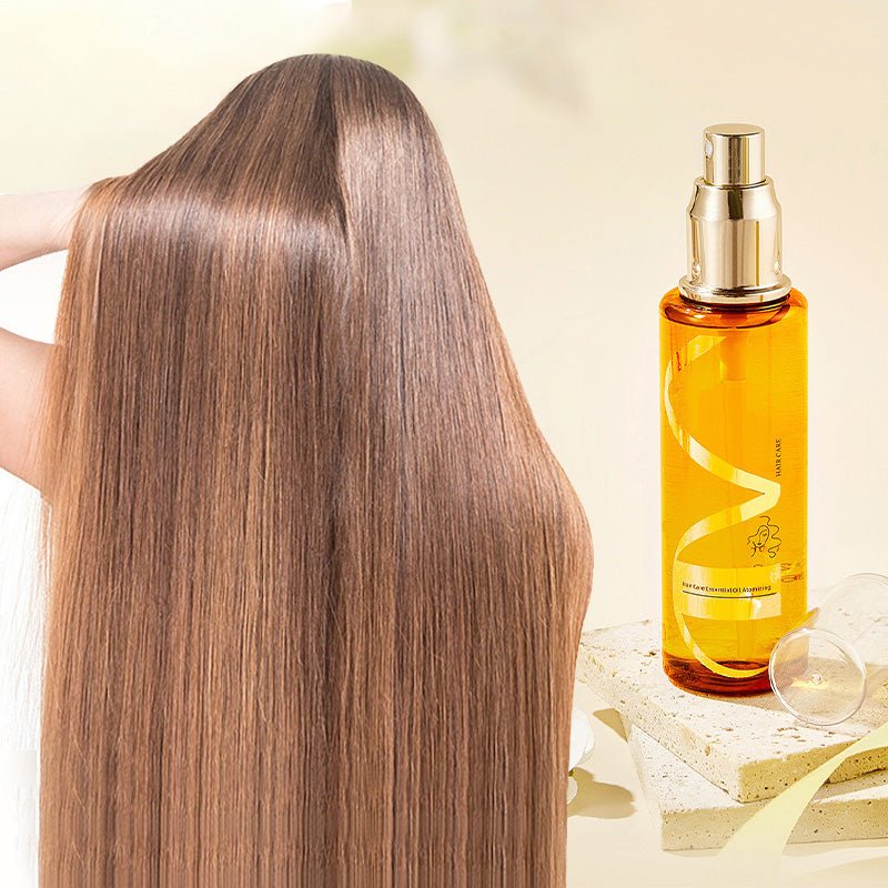 Botanical Hair Oil Spray — Moisturizing Anti-Frizz Shine Mist, Lightweight Non-Greasy, 100ml