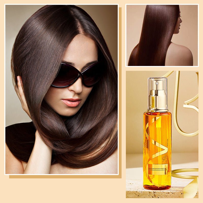 Botanical Hair Oil Spray — Moisturizing Anti-Frizz Shine Mist, Lightweight Non-Greasy, 100ml