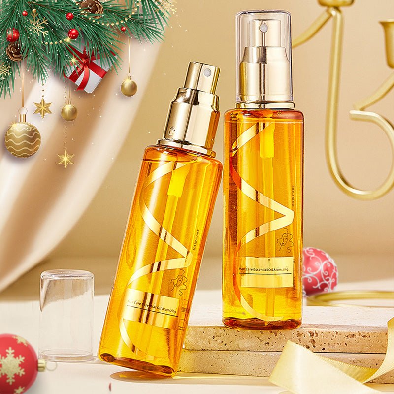 Botanical Hair Oil Spray — Moisturizing Anti-Frizz Shine Mist, Lightweight Non-Greasy, 100ml