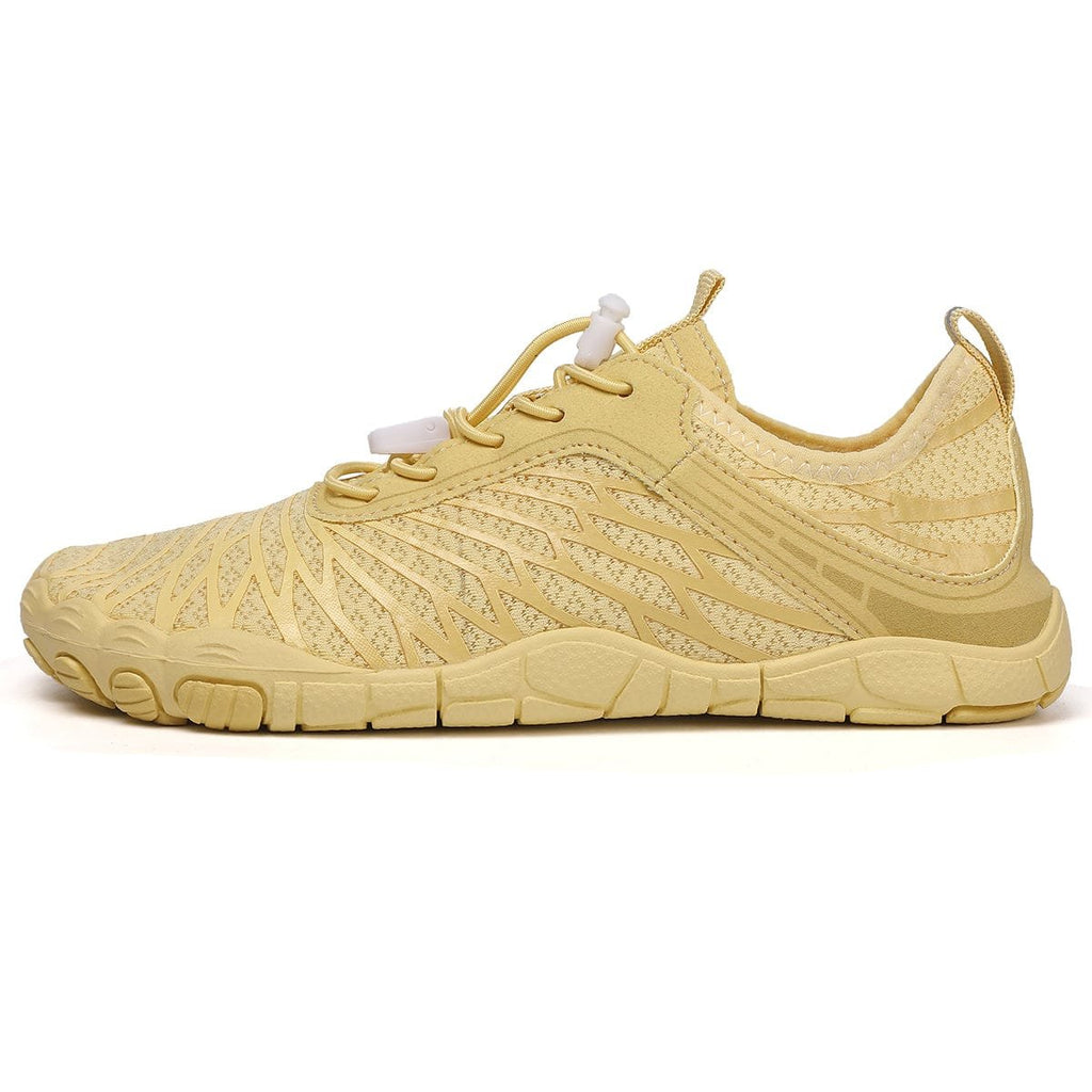 LunaGlow Barefoot Walking Shoes — Zero-Drop Flexible Sole with Breathable Mesh Upper