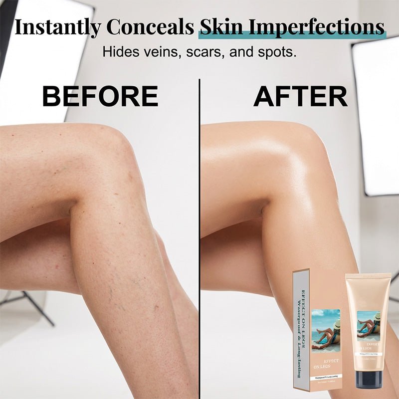 Waterproof Body Makeup Perfector — Instant Buildable Coverage for Veins, Scars & Uneven Tone, 100ml