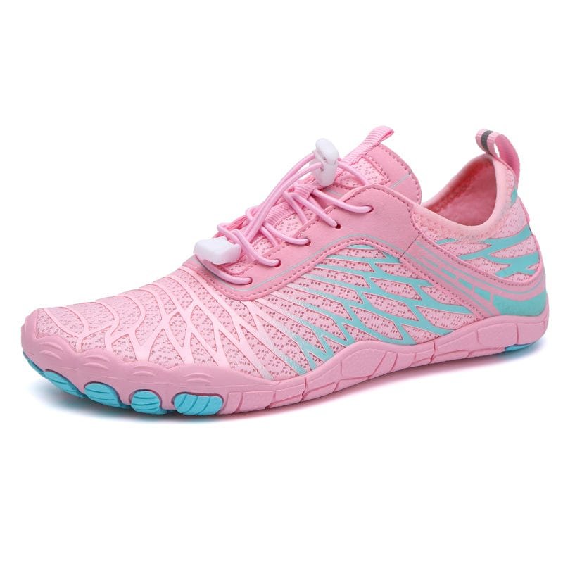 Neuro Unisex Barefoot Shoes in Pink — Wide Toe Box, Thin Flexible Sole