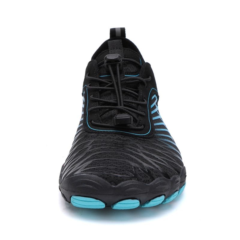 Neuro Barefoot Shoes in Blue — Unisex Wide Toe Box, Thin Minimalist Sole