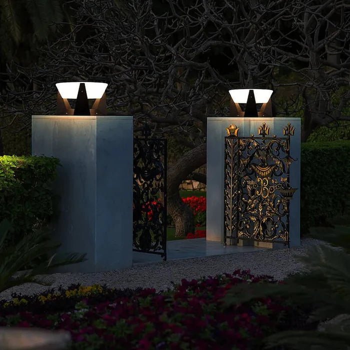 Solar Pathway Light — Stainless Steel LED with USB Backup Charging, Dusk-to-Dawn, IP65