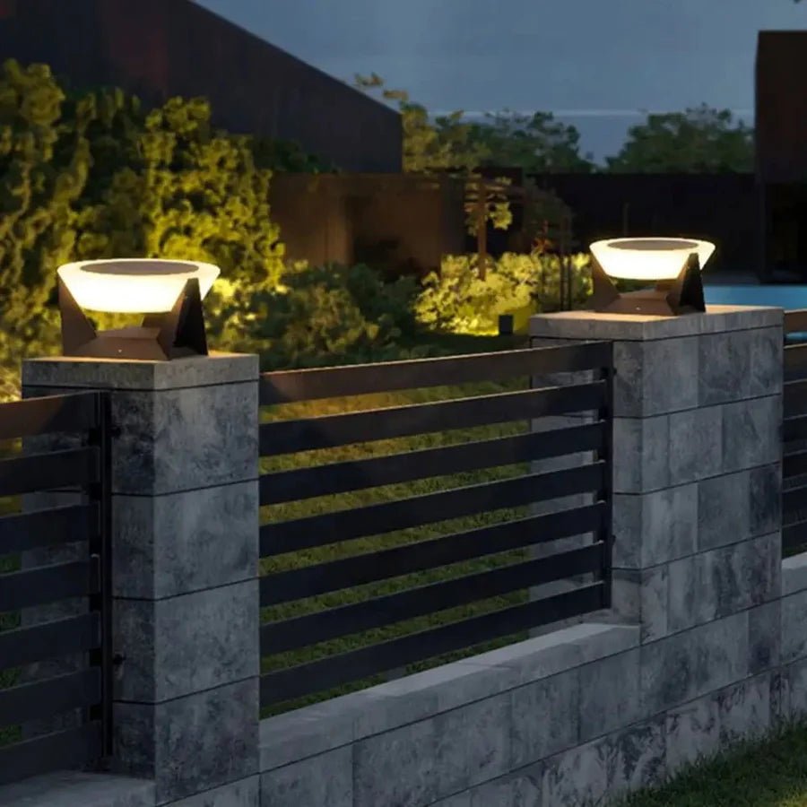 Solar Pathway Light — Stainless Steel LED with USB Backup Charging, Dusk-to-Dawn, IP65