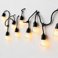 Vintage Edison String Lights — 20 LED Bulbs, 32 ft, Dimmable, IP44, Indoor/Outdoor