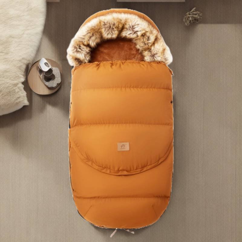 Baby Stroller Footmuff — Fleece-Lined Universal Bunting Bag, Adjustable Length, 0–3 Years
