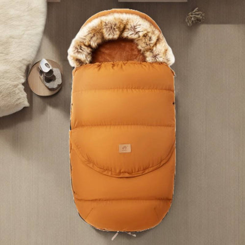 Baby Stroller Footmuff — Fleece-Lined Universal Bunting Bag, Adjustable Length, 0–3 Years