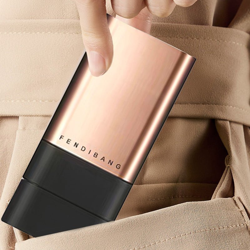 Matte Foundation Stick with Built-In Brush — Buildable Natural Coverage, 2 Shades, 12g