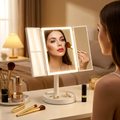LED Makeup Mirror - lifestyle image, in use