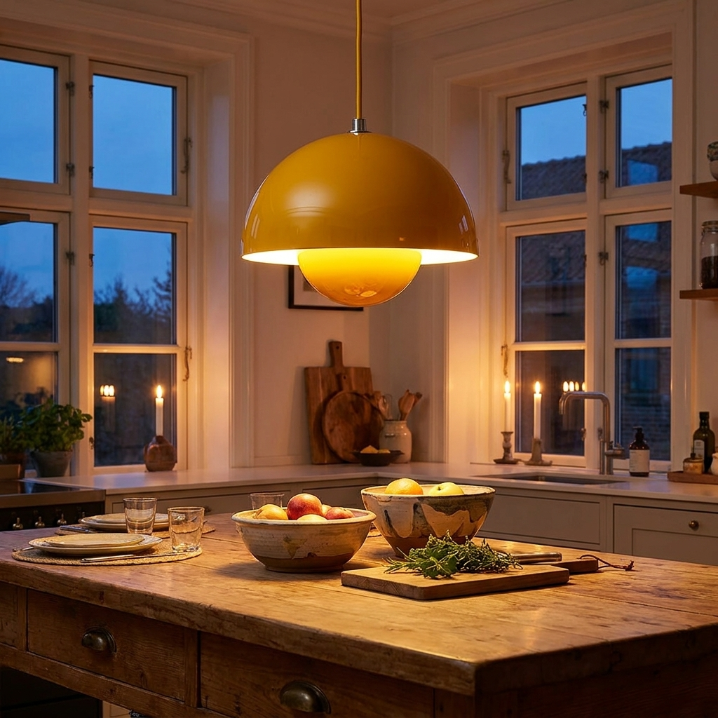 Pendant Lamp LED - lifestyle image, in use