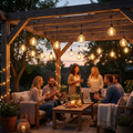 Solar Pendant String Lights - lifestyle